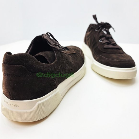 Vince. Barnett Suede Sneaker - Picture 9 of 9